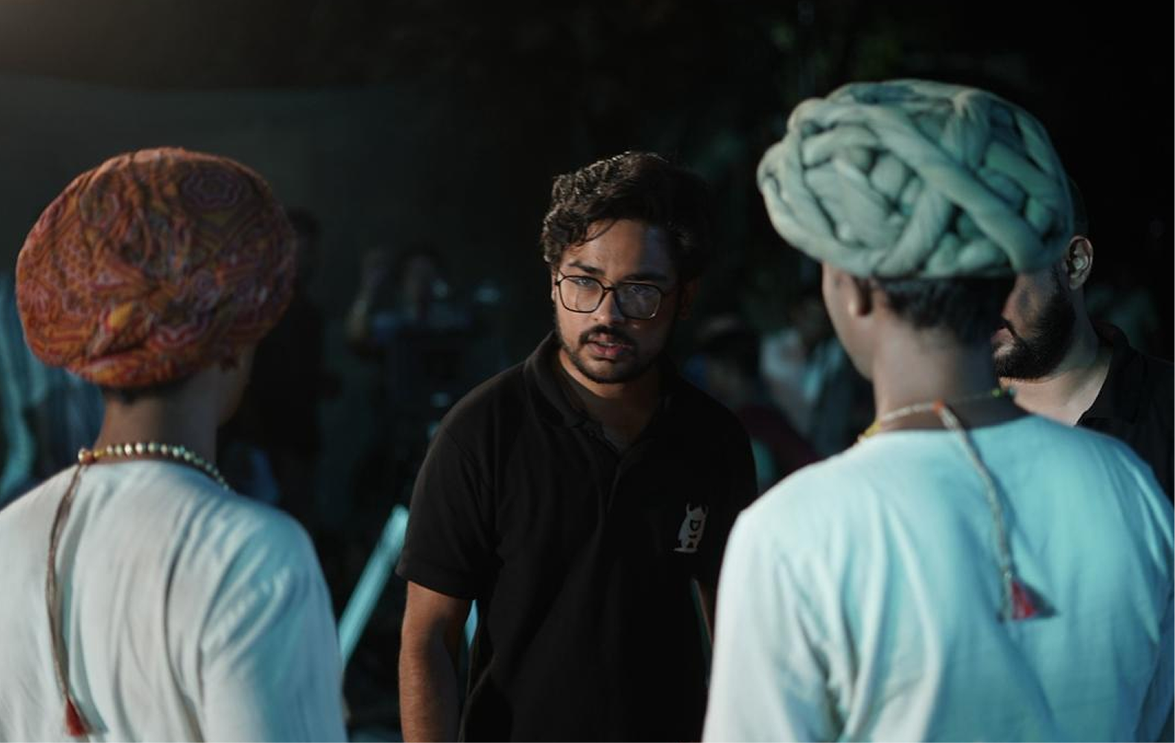 Behind the scenes